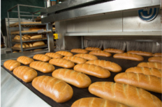 Béc phun dầu làm bánh cho dây chuyền sản xuất hiện đại