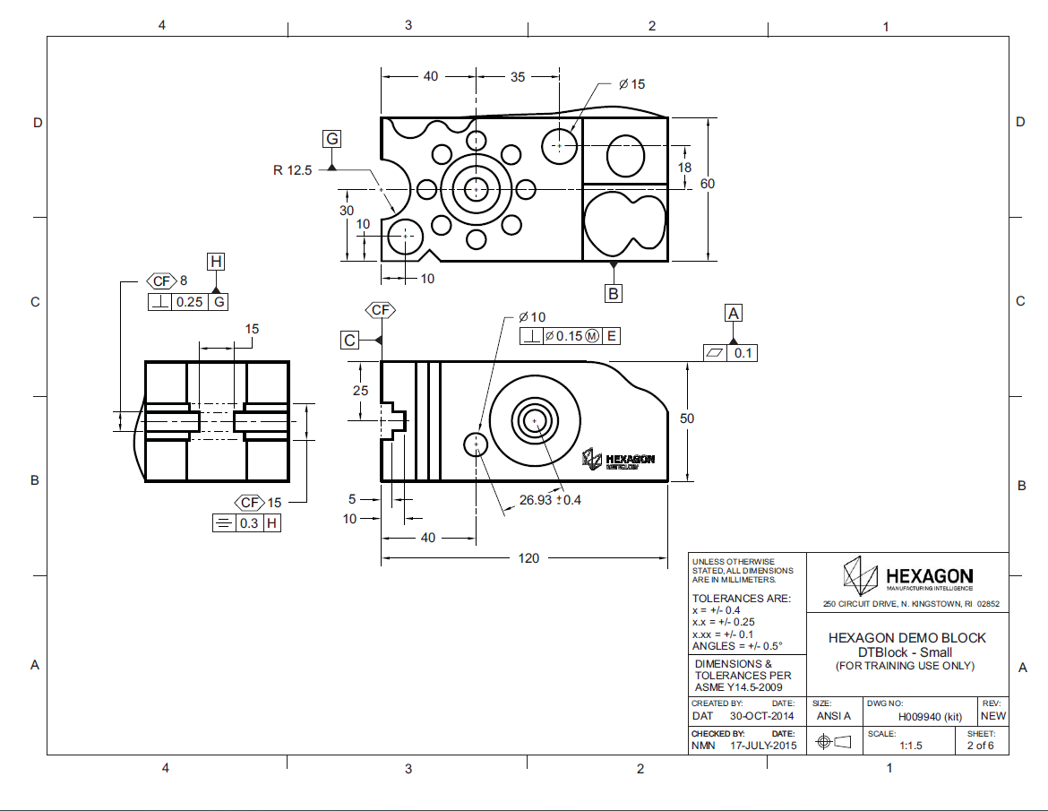 Cách đo độ vuông góc trên máy CMM sao cho đúng kỹ thuật?