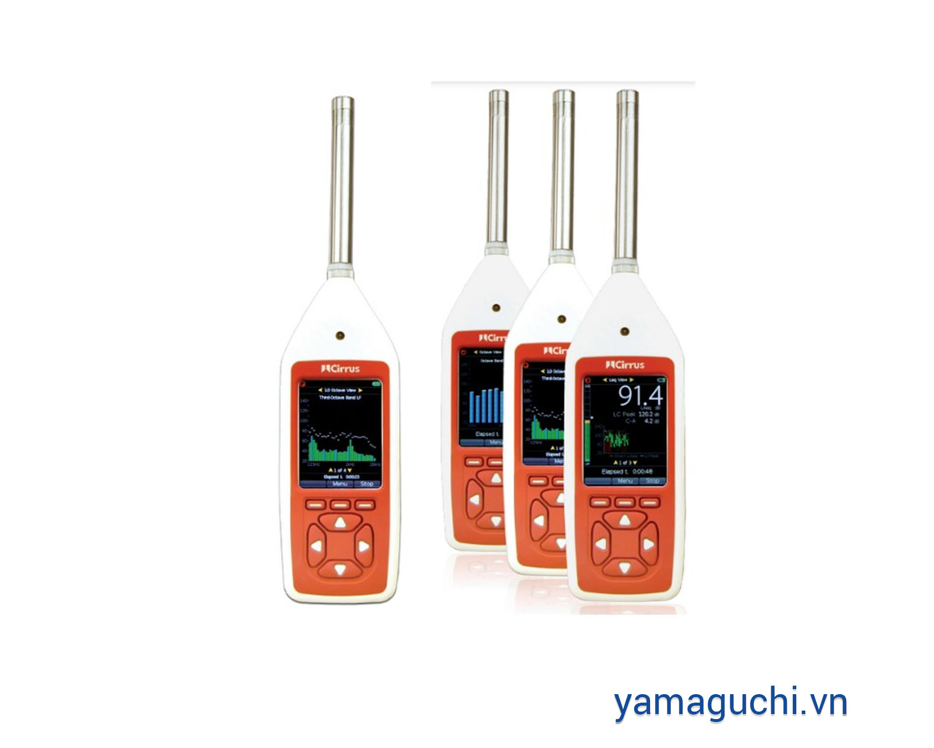 Specialized environmental noise meter CR:1720 Class 2