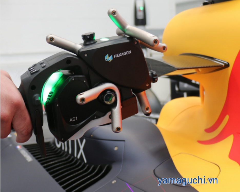 Laser Tracker AS1 3-dimensional coordinate measuring machine scanning head