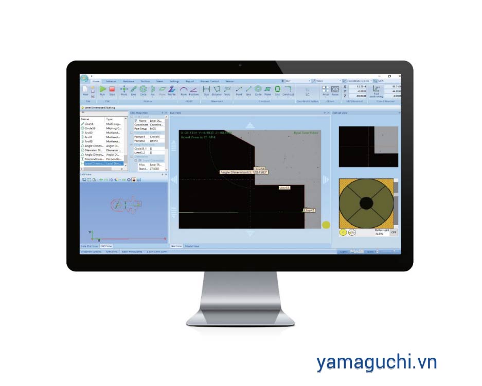 Metus software for 2D Vmm meters