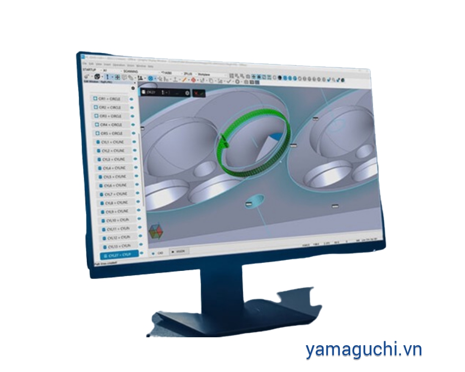 3D CMM measuring software PC-DMIS®CAD++
