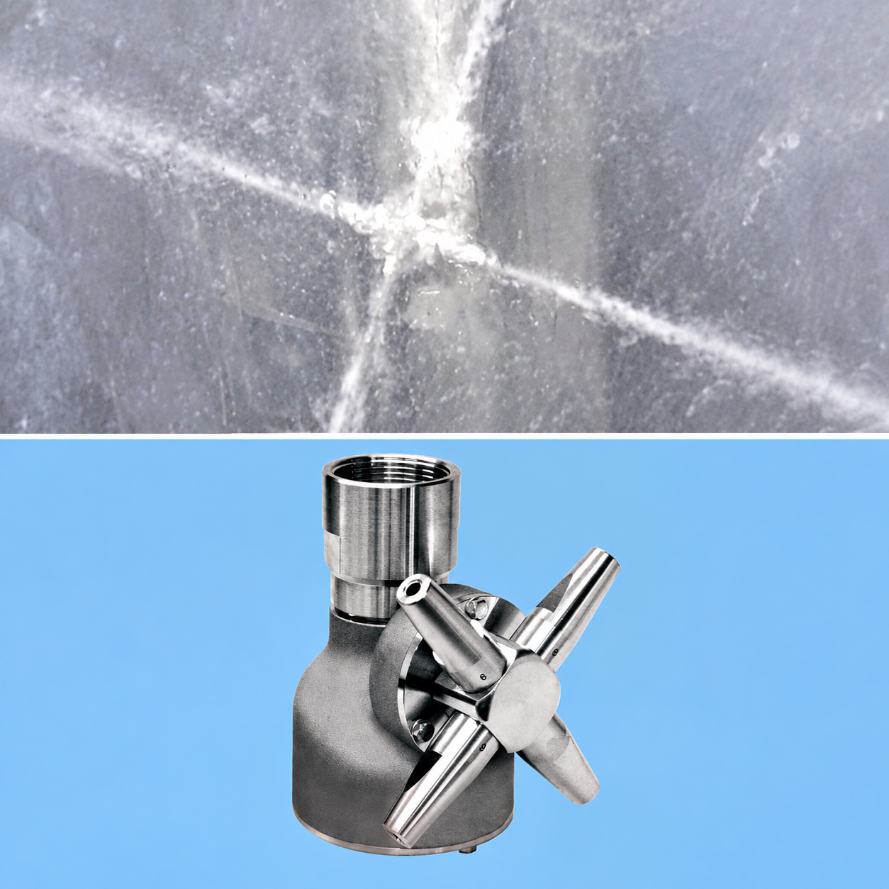 spray nozzle for plating industry