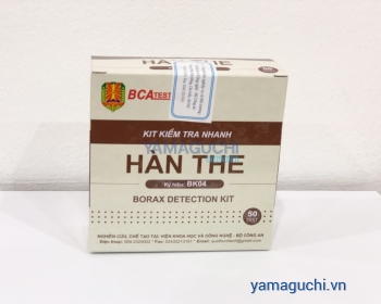 Bộ Kit kiểm tra nhanh hàn the trong giò chả, xúc xích - BK04