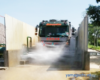 Hệ thống rửa xe công trường tại tỉnh Thái Nguyên